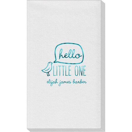 Little Bird Linen Like Guest Towels